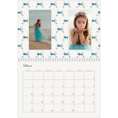 Esempio di pagina 2, Calendari da parete, opzione 22