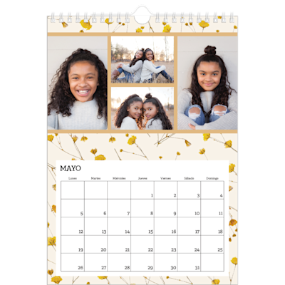 Ejemplo de página 5, Calendarios de pared personalizados, opción 8