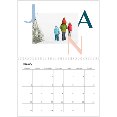 Example of page 1, SCATTERED MONTH, option 17