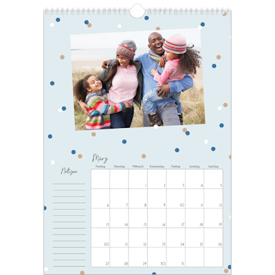 Beispiel für Seite 3, Wandkalender 2026, Option 6