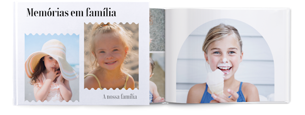 Exemplo de página 1, Álbuns fotográficos personalizados, opção 15