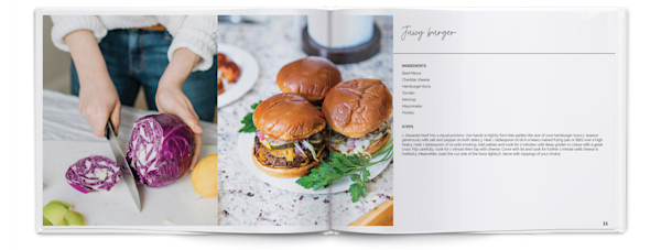 Example of page 5, Photo Books, option 10