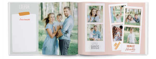 Voorbeeld van pagina 4, Gepersonaliseerde fotoboeken, optie 23