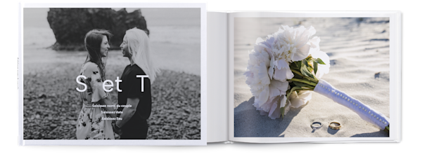 Exemple de page 1, Livres photo, option 24