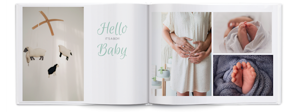 Example of page 3, Photo Books, option 3