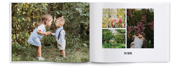 Exemple de page 4, Livres photo, option 17