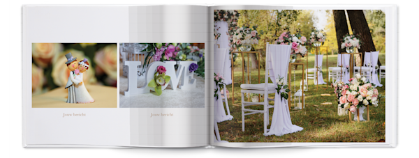 Voorbeeld van pagina 2, Gepersonaliseerde fotoboeken, optie 20