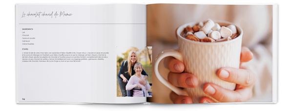 Exemple de page 2, Livres photo, option 14