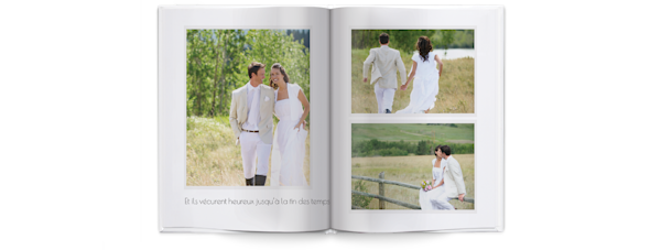 Exemple de page 2, Livres photo, option 7