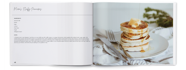 Example of page 4, Photo Books, option 10