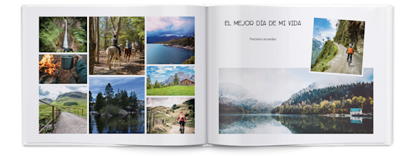 Ejemplo de página 2, Álbumes de fotos personalizados, opción 8
