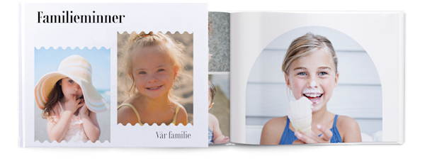 Eksempel på side 1, Fotobøker, alternativ 16