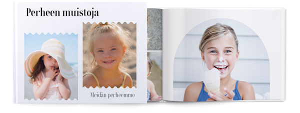 Esimerkki sivusta 1, Uniikit valokuvakirjat, vaihtoehto 15