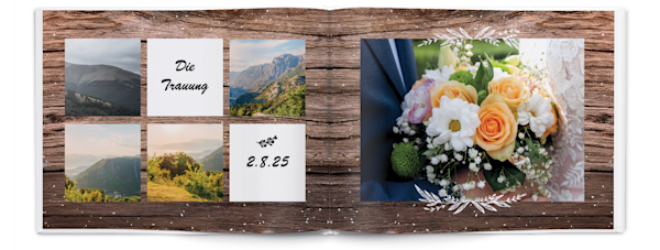 Beispiel für Seite 4, Fotobücher, Option 18