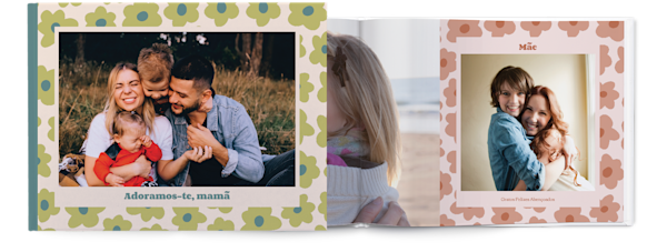 Exemplo de página 1, Álbuns fotográficos personalizados, opção 14