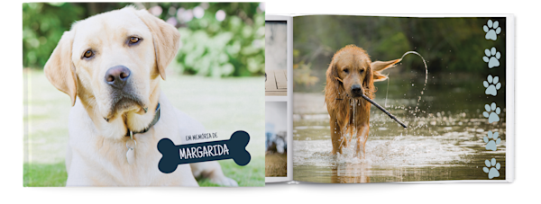 Exemplo de página 1, Álbuns fotográficos personalizados, opção 23