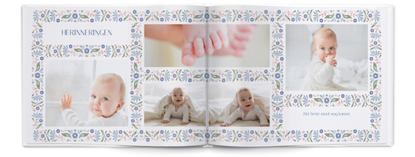 Voorbeeld van pagina 4, Gepersonaliseerde fotoboeken, optie 3