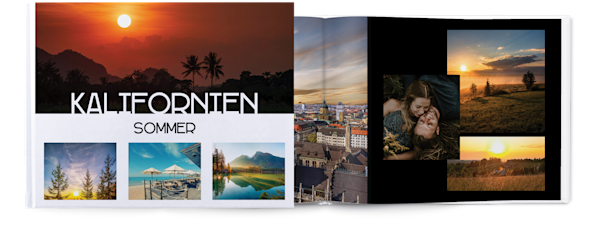 Beispiel für Seite 1, Fotobücher, Option 8