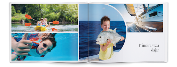 Exemplo de página 5, Álbuns fotográficos personalizados, opção 15