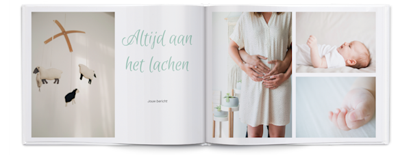 Voorbeeld van pagina 2, Fotoboeken, optie 3