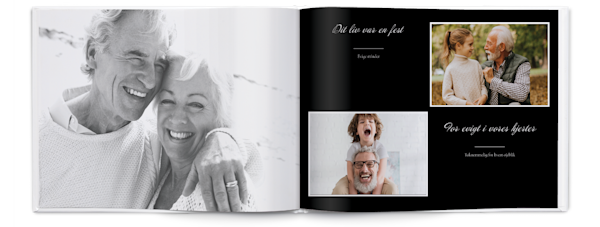 Eksempel på side 2, Fotobøger, variant 13