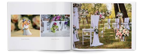 Voorbeeld van pagina 5, Gepersonaliseerde fotoboeken, optie 19