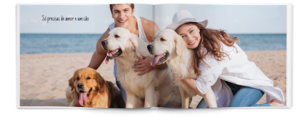 Exemplo de página 3, Álbuns fotográficos personalizados, opção 23