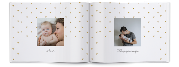 Exemplo de página 3, Álbuns fotográficos personalizados, opção 4