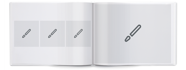 Beispiel für Seite 2, Fotobücher, Option 1