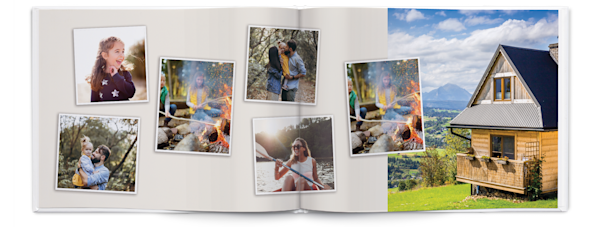 Exemplo de página 3, Álbuns fotográficos personalizados, opção 13
