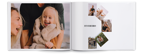 Exemplo de página 2, Álbuns fotográficos personalizados, opção 17