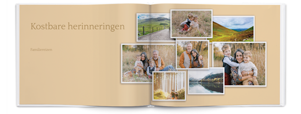 Voorbeeld van pagina 2, Gepersonaliseerde fotoboeken, optie 8
