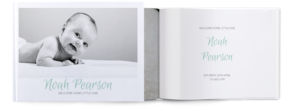 Example of page 1, Photo Books, option 3