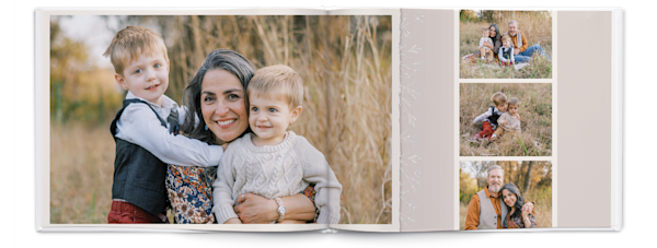 Exemplo de página 4, Álbuns fotográficos personalizados, opção 20