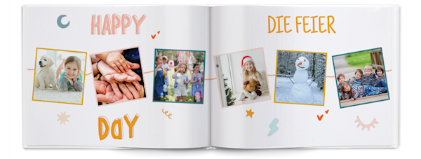 Beispiel für Seite 3, Fotobücher, Option 23
