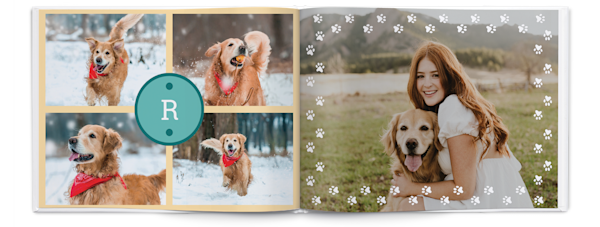 Exemplo de página 2, Álbuns fotográficos personalizados, opção 22