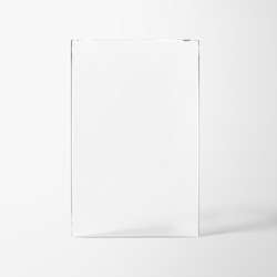 Engraved 10 cm Optical Crystal Rectangle