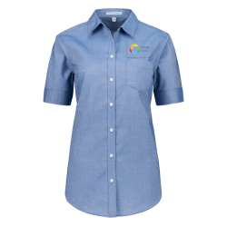 Chemisier Oxford femme à manches courtes SuperProMC Port AuthorityMD