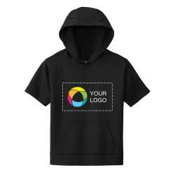 Sport-Tek® Youth Sport-Wick® Short Sleeve Hooded Pullover