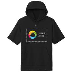 Sport-Tek® Sport-Wick® Short Sleeve Hooded Pullover