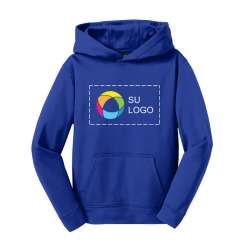 Sport-Tek® Youth Sport-Wick® Hooded Pullover
