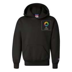 Sudadera con capucha juvenil Powerblend® de Champion®