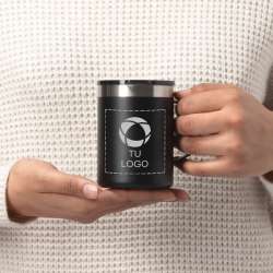 Taza isotérmica Urban de VistaPrint® de 350 ml
