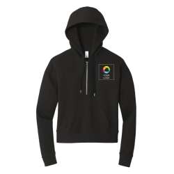 District® Women’s Perfect Tri® Fleece Half-Zip Hoodie