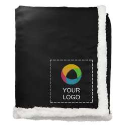 Bullet Large Fleece Sherpa Blanket