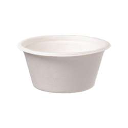 Pots à sauce en bagasse 45 ml – Lot de 3000