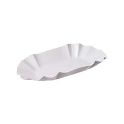 Pappschalen Weiß, Ku-3 – 13 x 23 x 4 cm – 1.000 St.