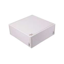 Cajas para tartas - 320 x 320 x 115 mm - Blancas - 60 pzas.