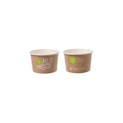 Coppette per gelato da 160 ml – naturali – 1000 pz.