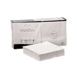Paper Napkins 2-Ply – 33 x 33 cm – 1/4 Fold – White – 2000 pcs.